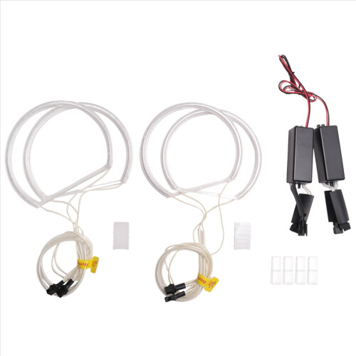 4x Ccfl Angel Eye Led Ring Light White Non-Project