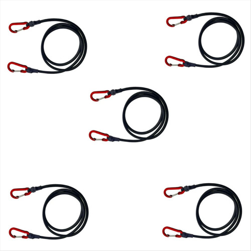 Elastic Rope Carabiner for Kayaking, Cycling, Lugg 1