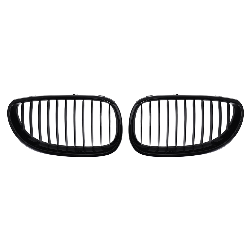 E60 Grill Front Kidney Sport Grilles Hood For E61 Black/Light 4852351781253