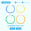 8 Pcs Underwater Swimming Pool Diving Rings, Throw 5