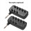 Bass Amplifier Effects Portable Headphone Plug and 9