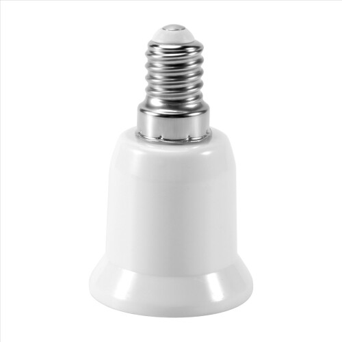 E14 to E27 Extend Base LED CFL Light Bulb Lamp Ada 1