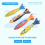 8 Pcs Underwater Swimming Pool Diving Rings, Throw 6