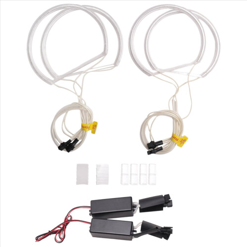 4x Ccfl Angel Eye Led Ring Light White Non-Project 1