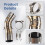 Motorcycle Motorbike Middle Exhaust Mid Link Pipe 1
