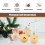 30Pcs Christmas Tree Decor High Qulity White Gold 7
