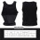 Men's Rib Protector Padded Vest Compression Shirt 7