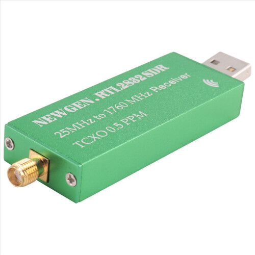 USB Adapter RTL-SDR RTL2832U + R820T2+ 1Ppm TCXO T