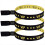100 Pack VIP Cloth Event Wristband, Solid Color Wr 1