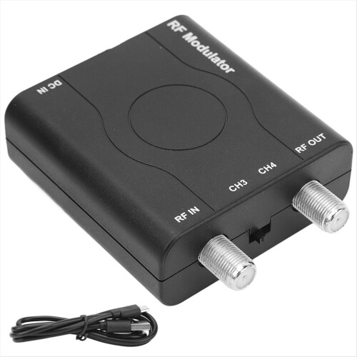 -Compatible Modulator Adapter, Coaxial Converter,