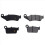 Motorcycle Front and Rear Brake Pads Disc for YZ12 8