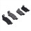 Motorcycle Front and Rear Brake Pads Disc for YZ12 7