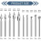 10 Pieces Wood Carving Bits Engraving Drill Access 2