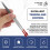 2 Pcs Rubber Tipped Tweezers Soft PVC Coated Flat 7