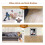 Self-Adhesive Felt Gliders,3 Rolls of Gliders (100 6
