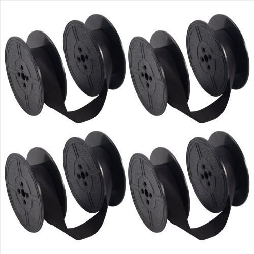 4 Pack Typewriter Ribbon Twin Spool Ink Replacemen 2