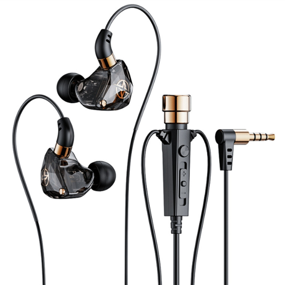 Hifi Wired Headphones With Microphone Noise-Cancel 4852351795304
