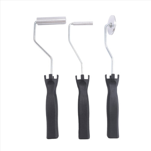 Roller,3PCS Alloy Hand Lay-Up Tools Fiberglass Bu