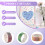 6 Roll Morandi Dots Washi Tape Dot Stickers Circle 8
