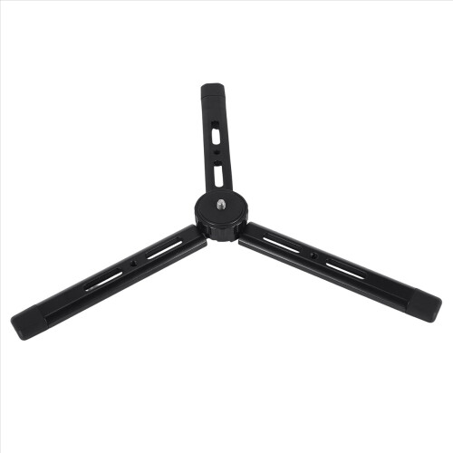 Mini Tripod Aluminum Alloy Desktop Stand with 1/4