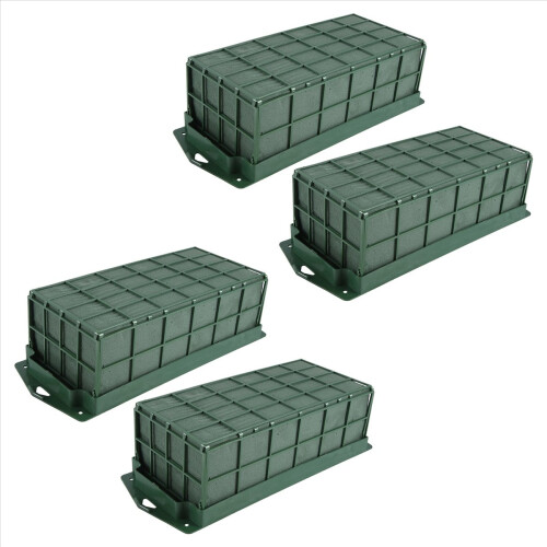 4 Pcs Floral Foam Cage Flower Holder with for Flow