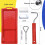 16Pcs 2 Inch Small Paint Roller with Trays, House 3