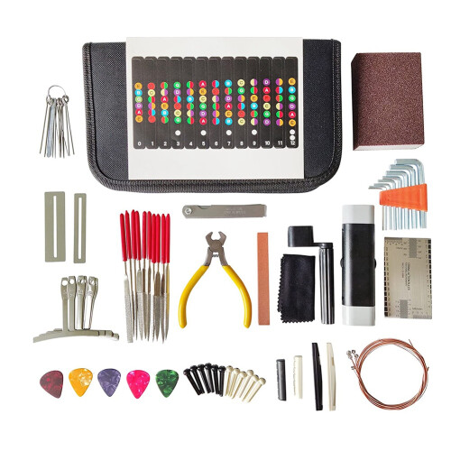 67PCS Guitar Tool Kit for Set Up,Intonation Adjust 2