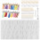 Reverse Letter Resin Mold Kit, Silicone for DIY, a 3