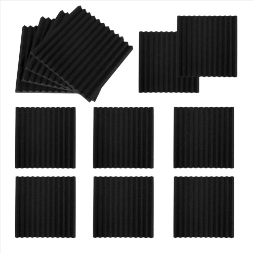 12 Pack Self-Adhesive Acoustic Panels, Sound Proof 1