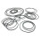 50PCS Universal Mix Cassette Tape Machine Belts As 3