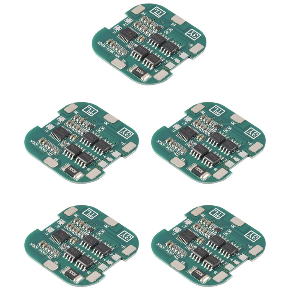 5 Pcs 4S 8A 14.8V 18650 Li-Ion Lithium Battery Cha 4852351701459