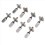 8Pcs Fin Screw,Surfboard Screw Stainless Steel Thu 4