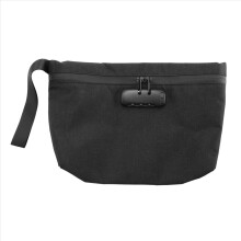 Money Bag with Lock,11X7.5in Pouch for Travel Stor