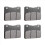 Motorcycle Front Brake Pads Sets for MaxSym 400I 2 2