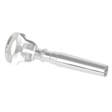 Professional Brass Trumpet Mouthpiece Silver-Plate