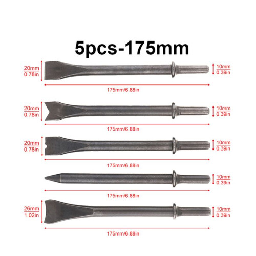 5Pcs/Lot Accessories Hard Steel Solid Long Air Chi 2