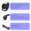 Professional Metal Detector Headset Headphone for 9