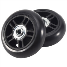 1 Pair Universal Swivel Luggage Suitcase Wheel Rep
