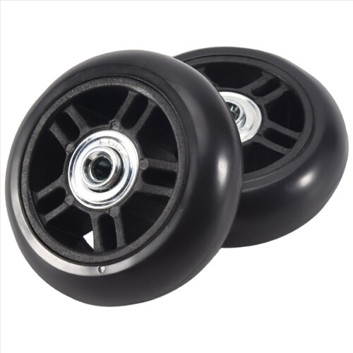 1 Pair Universal Swivel Luggage Suitcase Wheel Rep