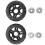 Suitcase Wheels 1 Pair of Luggage Replacement Axle 4
