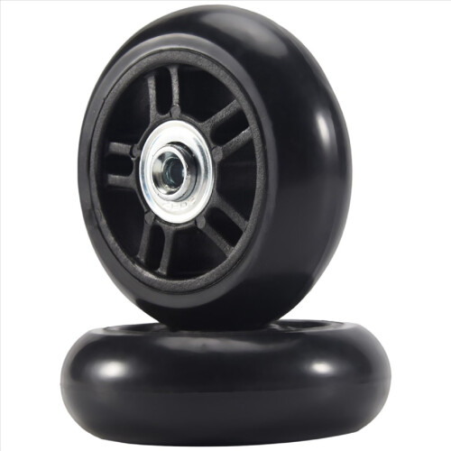 1 Pair Universal Swivel Luggage Suitcase Wheel Rep 1