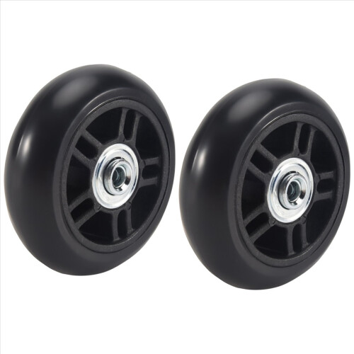 1 Pair Universal Swivel Luggage Suitcase Wheel Rep 2