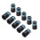 10 Pcs Golf Sleeve Ferrule for Irons Tip Size 0.37 2