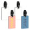 10PCS Sublimation Blank Luggage Tags Travel Bag Ba 4