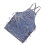 Durable Denims Fabric Gardening Apron Tool Bag Adjustable-Blue 1