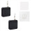 2 Pack Punch-Free Automatic Door Closer, Closer wi 2