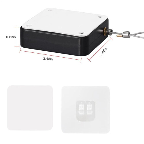 2 Pack Punch-Free Automatic Door Closer, Closer wi 2