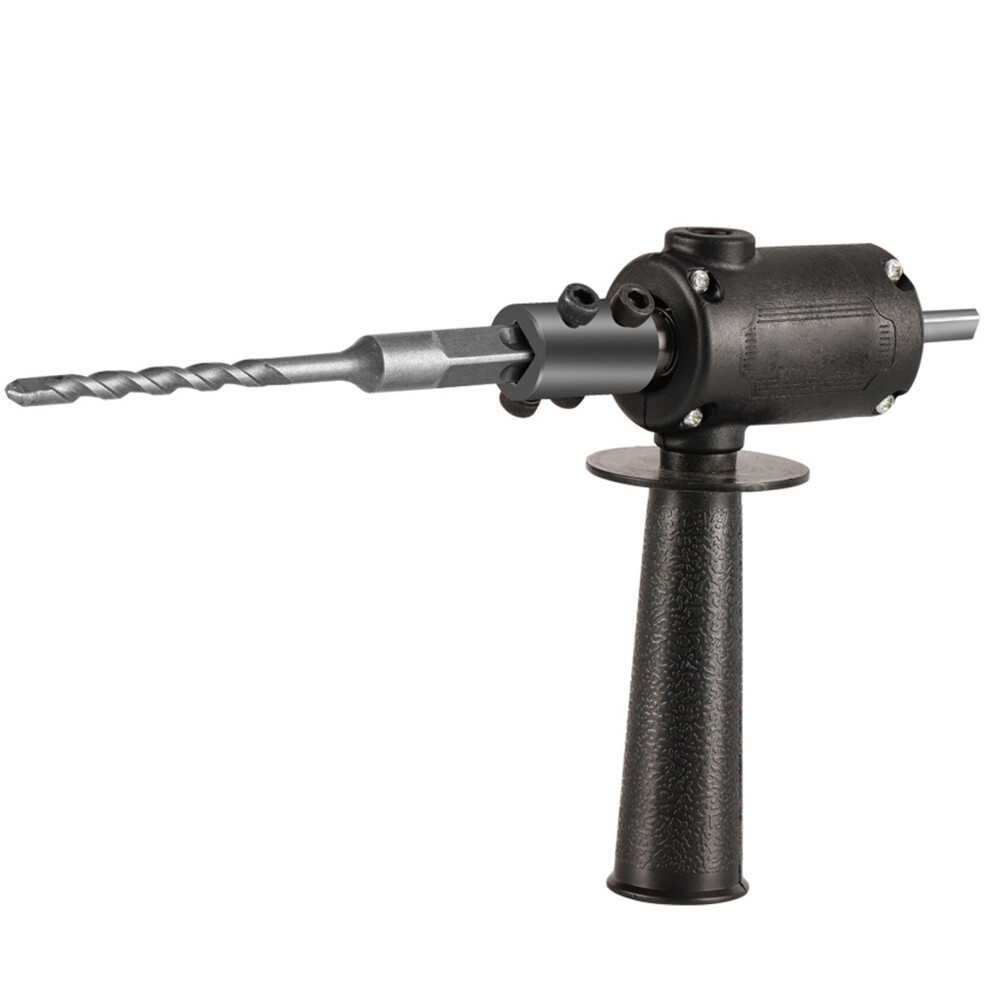 Steel Alloy Drill Chuck Extension For Hammer Function, Universal Keyless Chuck Adapter Converts Drill To Hammer With Secure Bit Grip And Rust 9138057899665