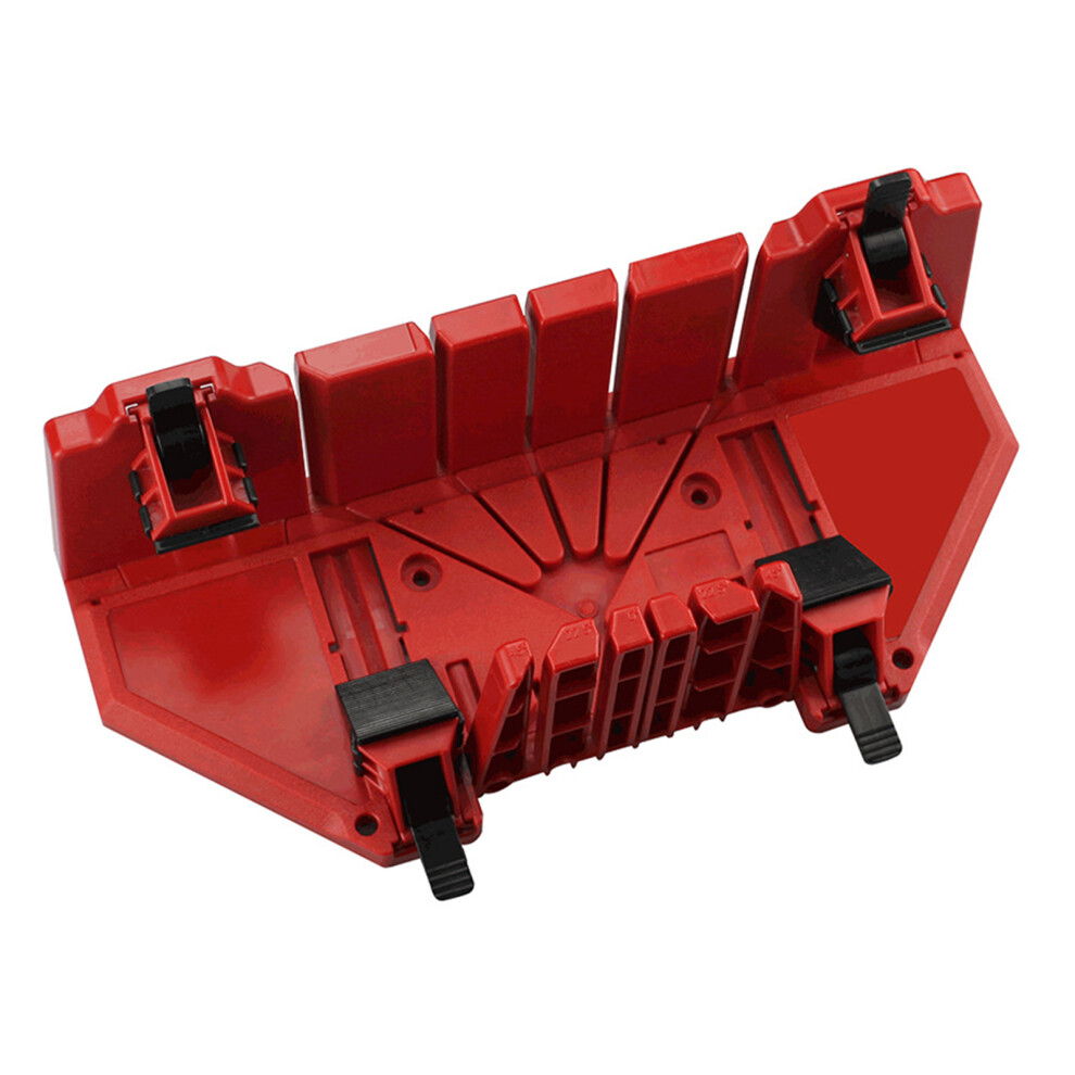 Precision Hand Mitre Box For Diy Woodworking, Multiple Angle Clamping System With High Impact Construction, Anti Slip Mitre Saw Box For 45 & 90 9138057899702