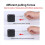 2 Pack Punch-Free Automatic Door Closer, Closer wi 8